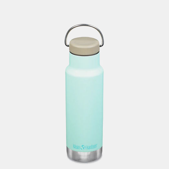 Klean Kanteen Insulated Thermos Bottle Stainless Steel BPA Free 355ml Blue Tint