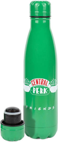 Pyramid International Metal Drinks Bottle Bottle Thermos Stainless Steel 540ml Green