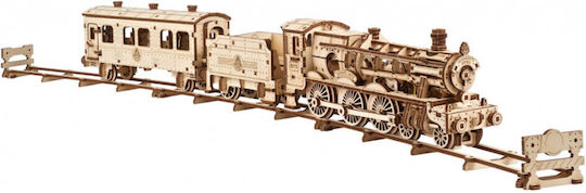 Ugears Jucărie de Construcție din Lemn Hogwarts Express