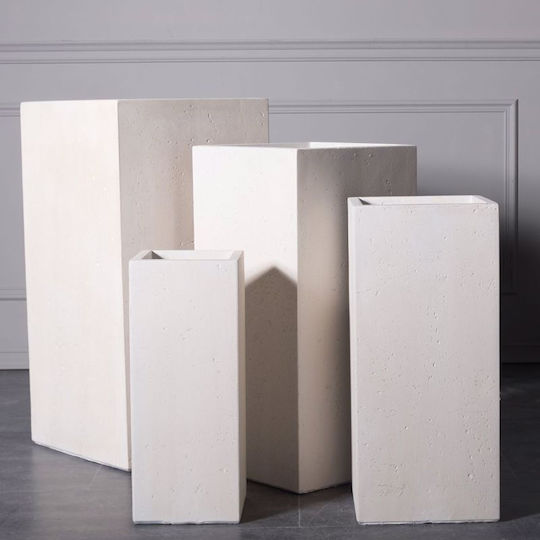 Supergreens Rocky M Pot Ceramic 27x27x60cm.