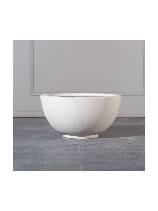 Supergreens Solid Pot Ceramic 56x56x29cm.