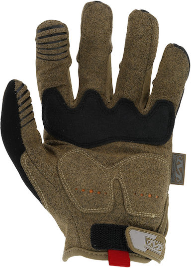 Mechanix Wear M Pact Brown SM Γάντια Εργασίας Καφέ Συνθετικού Δέρματος
