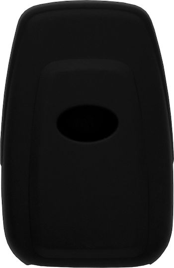 Silicone Car Key Cover Case with 3 Buttons for Toyota C-HR Black