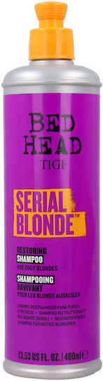 Tigi Head Serial Blonde Σαμπουάν Διατήρησης Χρώματος για Βαμμένα Μαλλιά 400ml