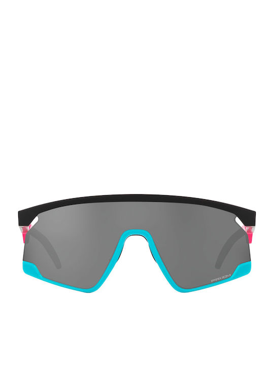Oakley Bxtr Unisex Sunglasses with Multicolour Plastic Frame and Black Lens OO9280-05