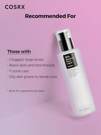 Cosrx BHA Blackhead Power Liquid Face Mist Facial Toning for All Types 100ml