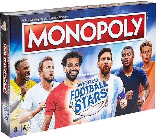 Настолна Игра Monopoly World Football Stars за 2-6 Играчи 8+ Години Hasbro