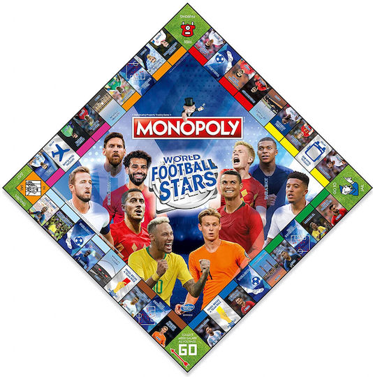 Настолна Игра Monopoly World Football Stars за 2-6 Играчи 8+ Години Hasbro