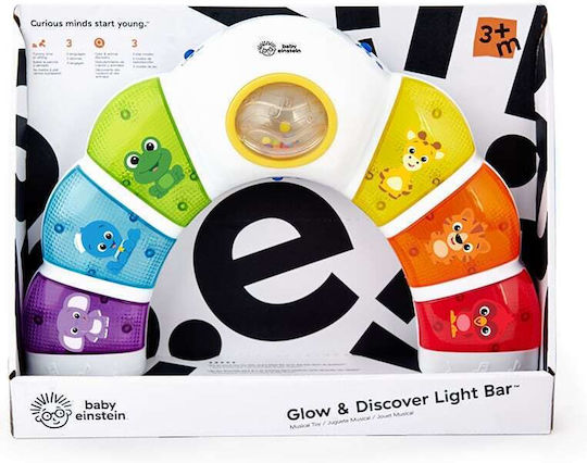 Baby Einstein Jucărie pentru Bebeluși Light N Glow Bar cu Sunete pentru 3++ Luni