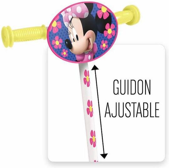 Shop More Παιδικό Πατίνι Minnie Τρίτροχο για 3+ Ετών Φούξια