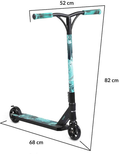 Byox Kids Scooter Shock 2-Wheel Freestyle For 10+ Years Blue