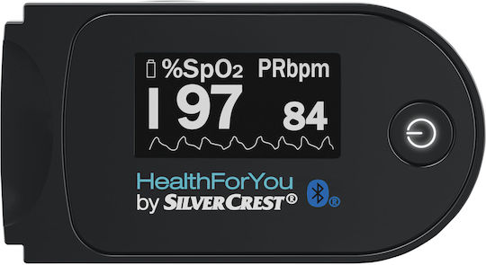 SilverCrest Oximetru de Puls Degetul Negru