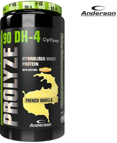 Anderson Prolyze Hydrolysed Whey Πρωτεΐνη Ορού Γάλακτος με Γεύση French Vanilla 800gr