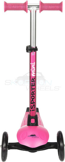 Skorpion Wheels Παιδικό Πατίνι M1 iSporter Mini Τρίτροχο με Κάθισμα Φούξια
