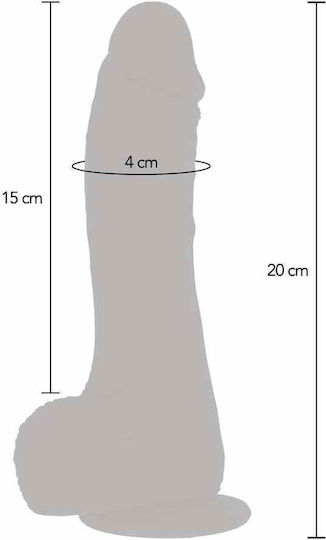 ToyJoy Get Real Naked Up & Down Vibrator Massage 20cm Flesh