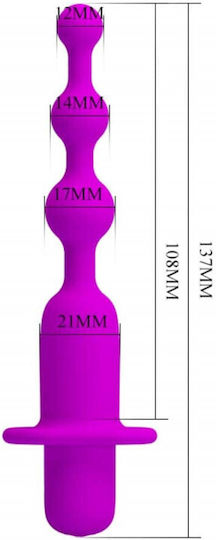Pretty Love Joy Collection Set cu Capete pentru Vibrator Violet