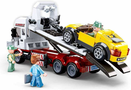 Sluban Τουβλάκια Town: Car Trailer για 6+ Ετών 338τμχ