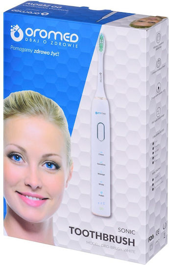 Oromed Oro-Brush Basic Ηλεκτρική Οδοντόβουρτσα Λευκή