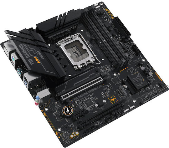 Asus TUF GAMING B760M-E D4 Motherboard ATX με Intel 1700 Socket 90MB1E90-M0EAY0
