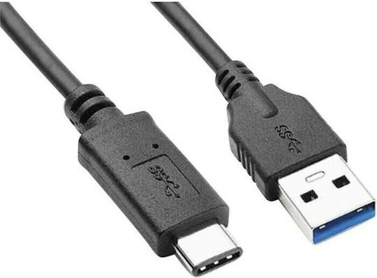 Goobay USB 3.0 Cable USB-C Male - USB-A 15W Black 0.5m