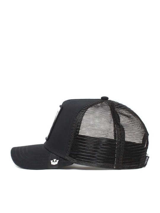 The Panther Trucker Cap Black
