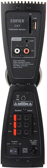 Edifier Cx7 2.1 Speakers with Bluetooth 69W Black
