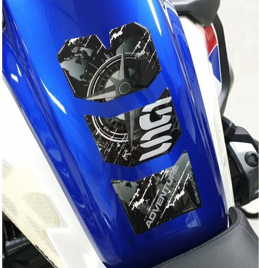 One Design Adhesive Tank Protection for BMW R 1200 GS Advenure Black