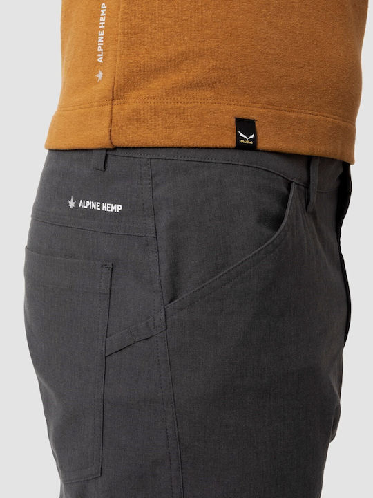 Salewa Lavaredo Hemp Men's Climbing Long Trousers Gray