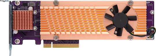 QNap Κάρτα PCIe σε 4 θύρες M.2 QM2 Expansion Card