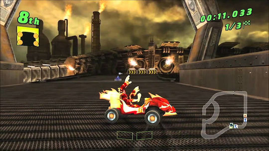 Ben 10 Galactic Racing Edition 3DS Game