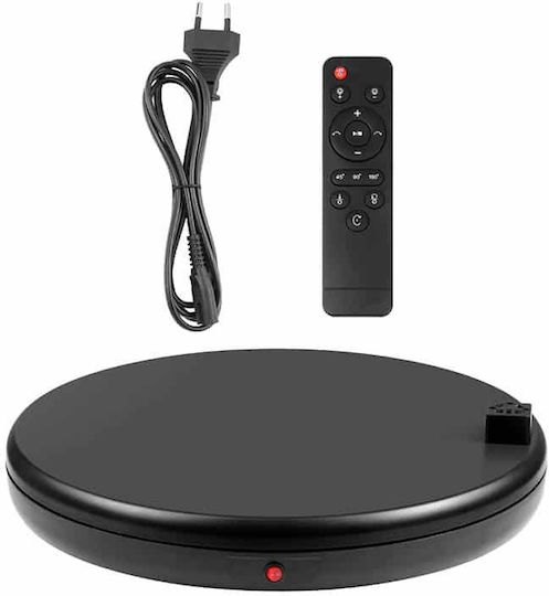 Puluz Rotating Display Βάση Black with Power Socket