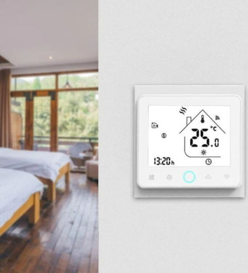 MOES Ψηφιακός Θερμοστάτης Χώρου Smart με Wi-Fi