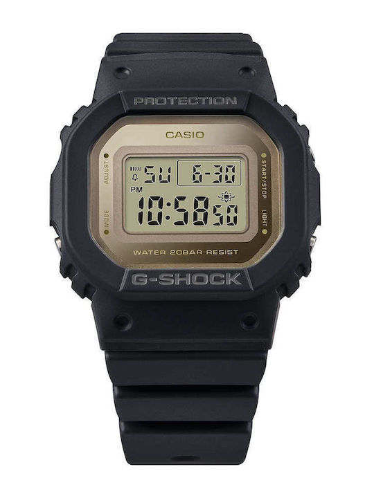 Casio G-Shock 5600 Women's Watch with Black Rubber Strap