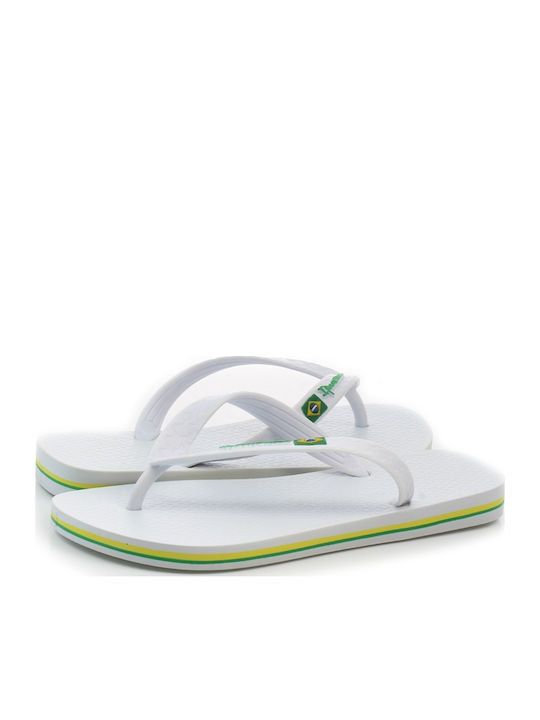 Classica Brazil Σαγιονάρες σε Λευκό Χρώμα 80408-22277 780-18308/WHITE