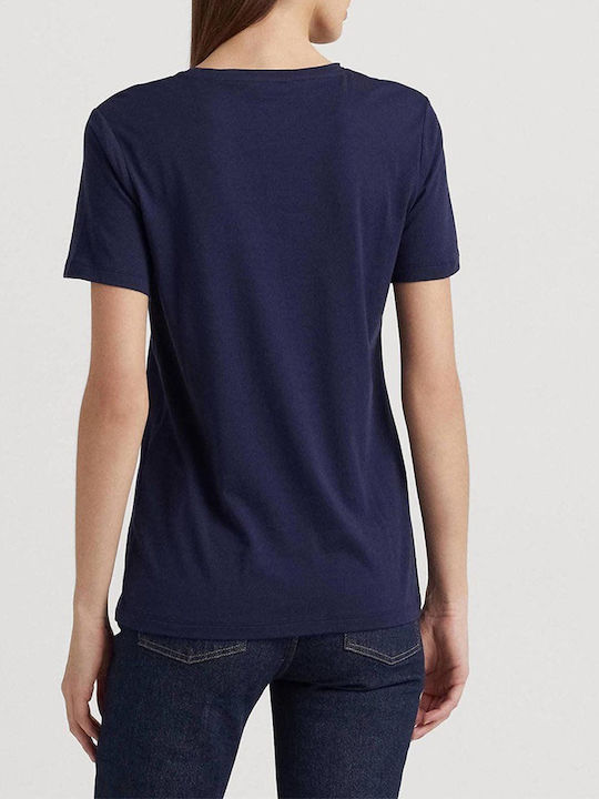 Ralph Lauren Damen T-shirt Marineblau