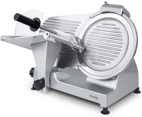 HKoenig Κόφτης Αλλαντικών 380W Ασημί