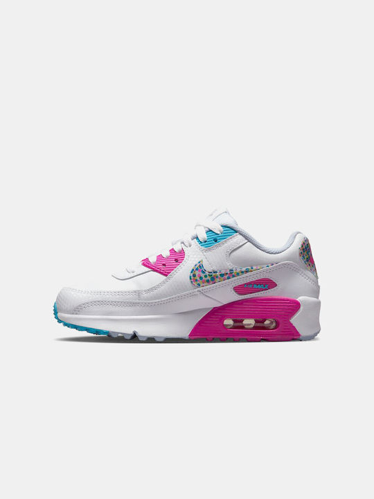 Nike Παιδικά Sneakers Air Max 90 LTR SE (Gs) Λευκά