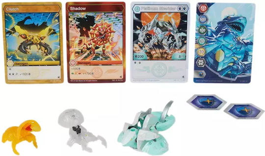 Spin Master Shaktar - Nano Shadow & Nano Clutch Bakugan за 6+ Години (Различни Модели)
