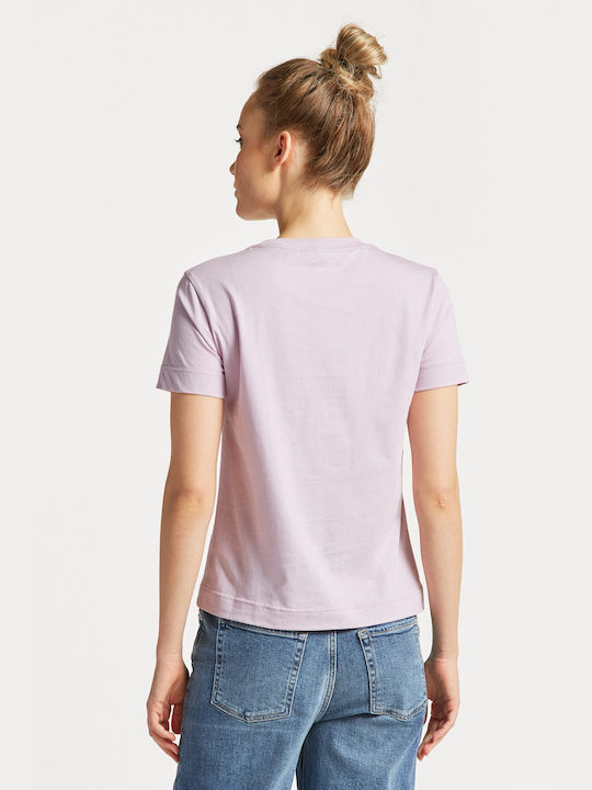 Gant Women's T-shirt Lilacc