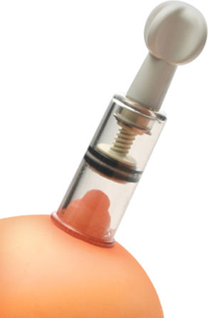 XR Master Series Twisted Triplets Nipple Clit Suckers Sauger Brustwarzen Transparent 3Stück