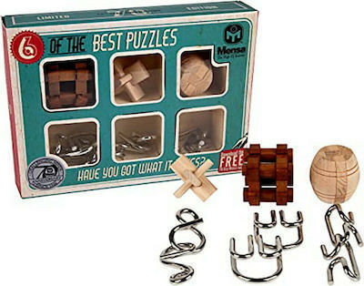 Mensa Best Puzzles Metal Puzzle for Ages 6+ IQ1041