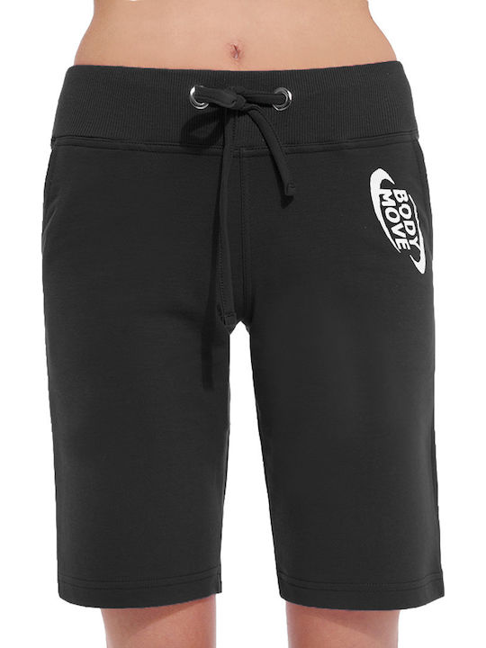 Women's Sporty Bermuda Shorts Black
