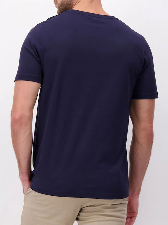 T-shirt Navy Μπλε