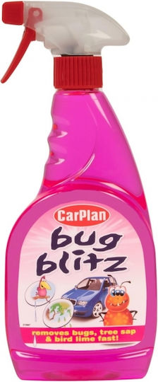 Car Plan Bug Blitz Καθαριστικό Σπρέι Τζαμιών Αυτοκινήτου 500ml