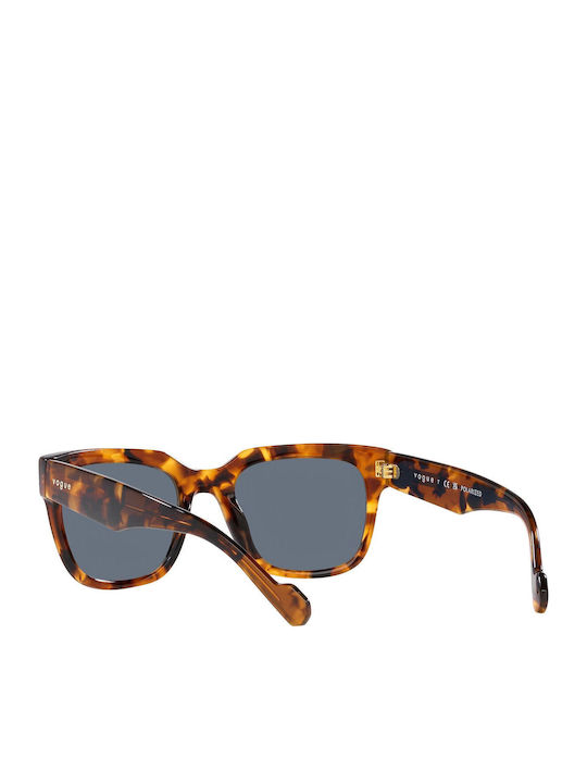 Vogue Men's Sunglasses with Brown Tartaruga Plastic Frame and Blue Gradient Lens VO5490S 28194Y