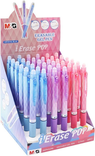 M&G I Erase Pop Pen Gel 0.5mm with Multicolour Ink (Μiscellaneous Designs/Colors)