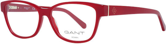 Gant Plastic Eyeglass Frame Red GA4130 066