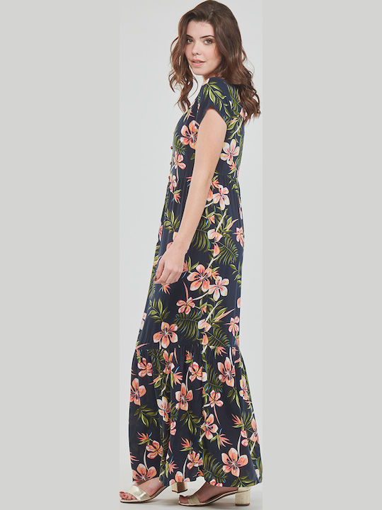 Roxy Popular Song Summer Maxi Dress Navy Blue ERJWD03701-BSP6 | Skroutz.mt
