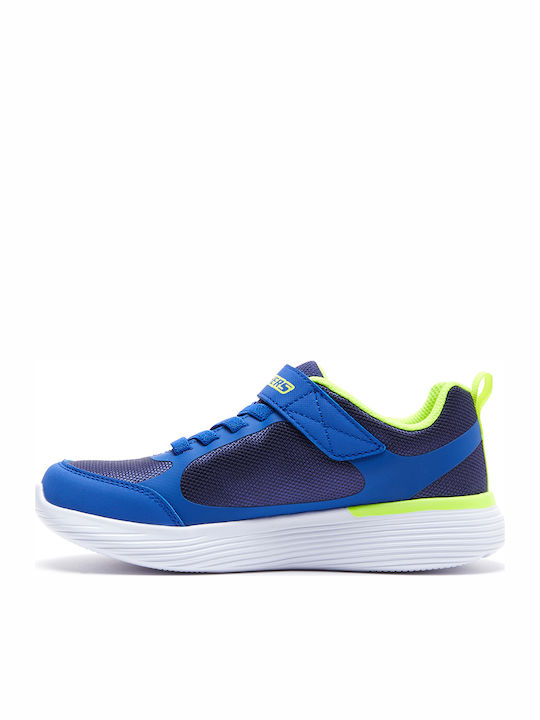 Go Run 400 V2 Watix Kids Sports Shoes Running with Hoop & Loop Closure Blue