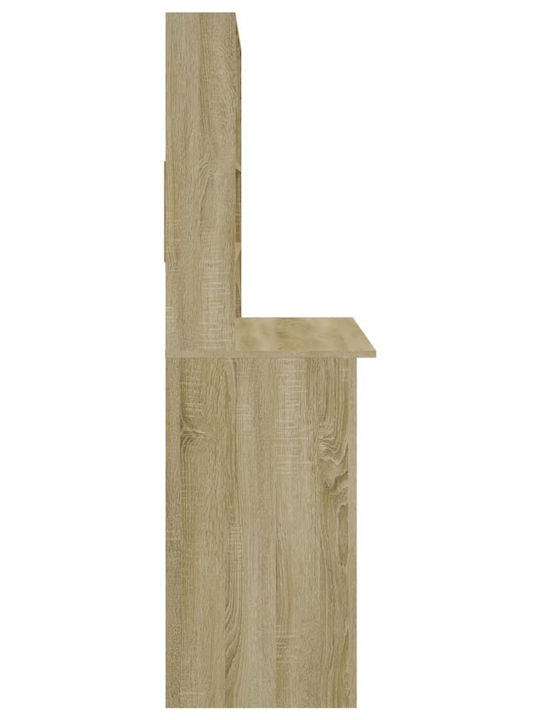 Birou Din Lemn Cu Birou Sonoma Stejar 102x45x148cm